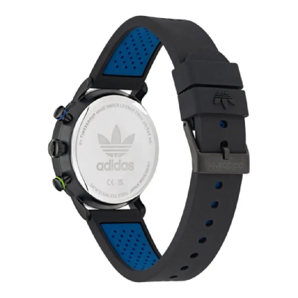 Black Synthetic Sport Watch Adidas
