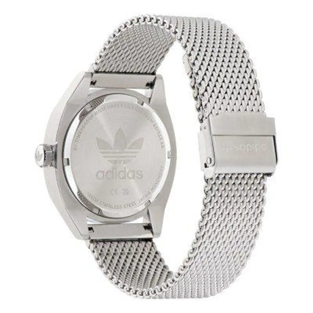 Gray Stainless Steel Dress Watch Adidas