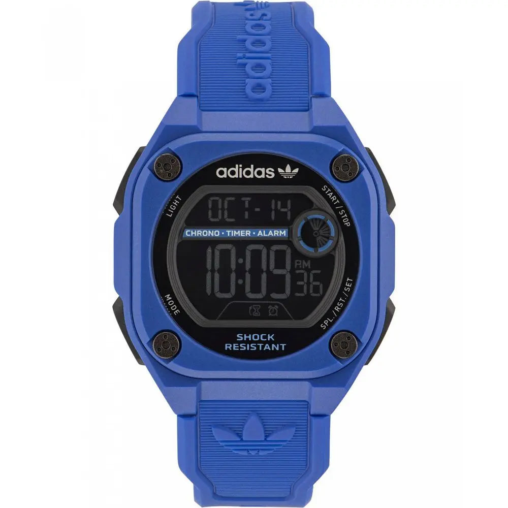 Blue Synthetic Digital Watch Adidas
