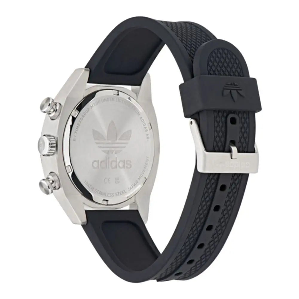 Black Synthetic Sport Watch Adidas