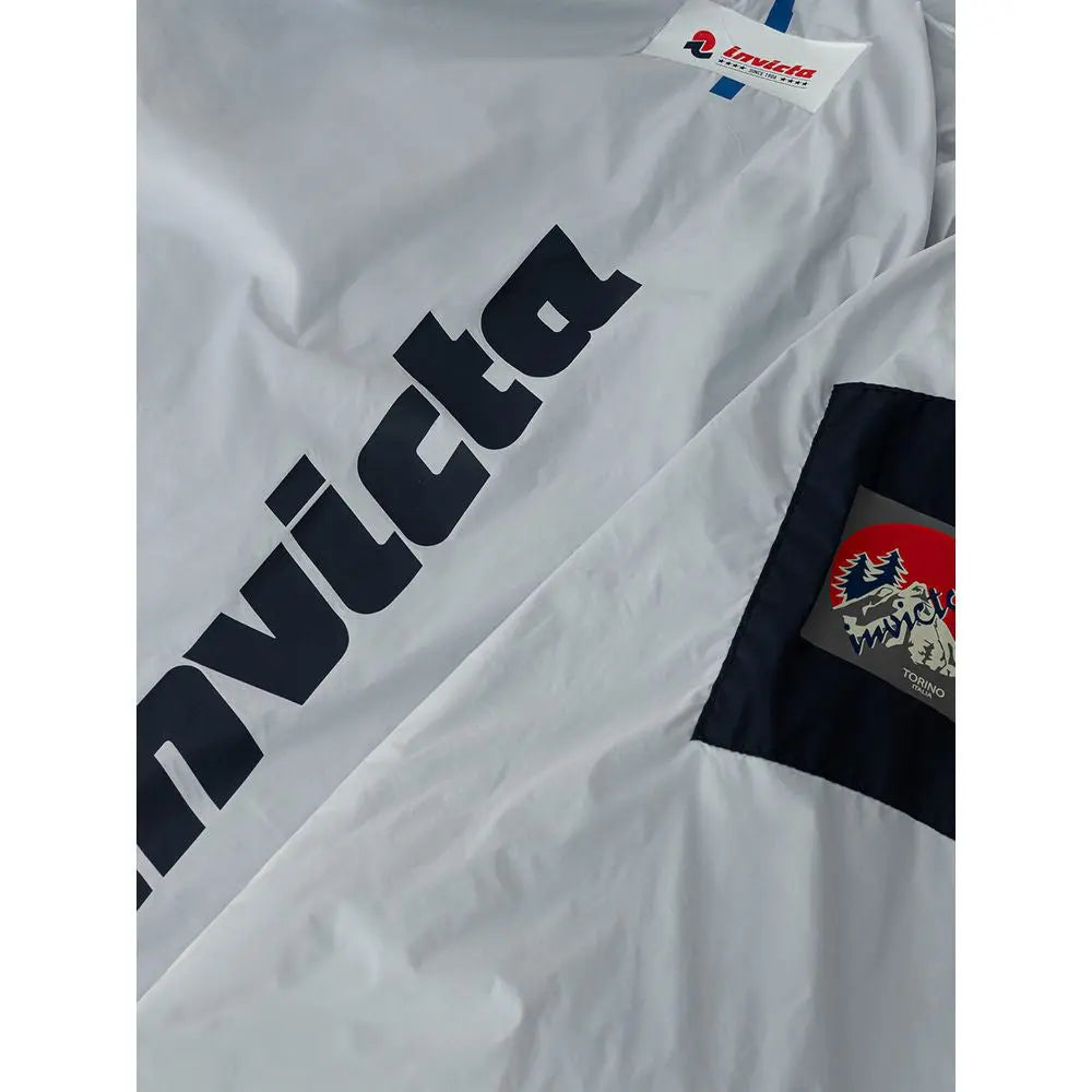 Blue Polyamide Shell Jacket Invicta