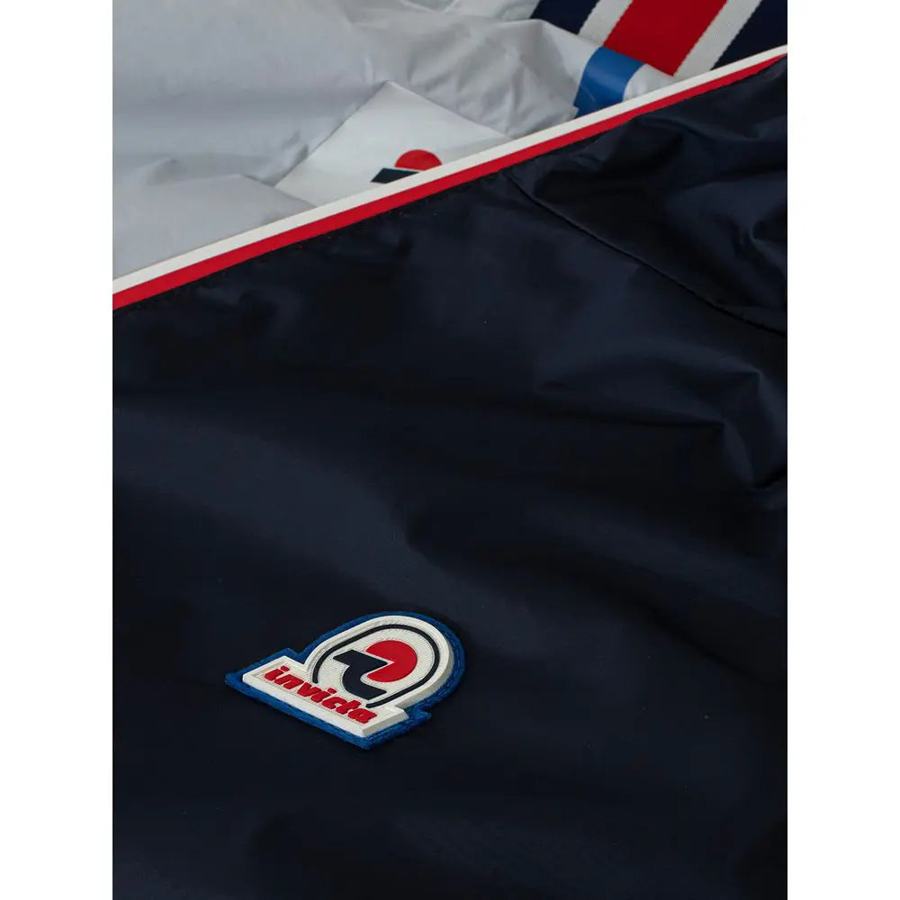 Blue Polyamide Shell Jacket Invicta