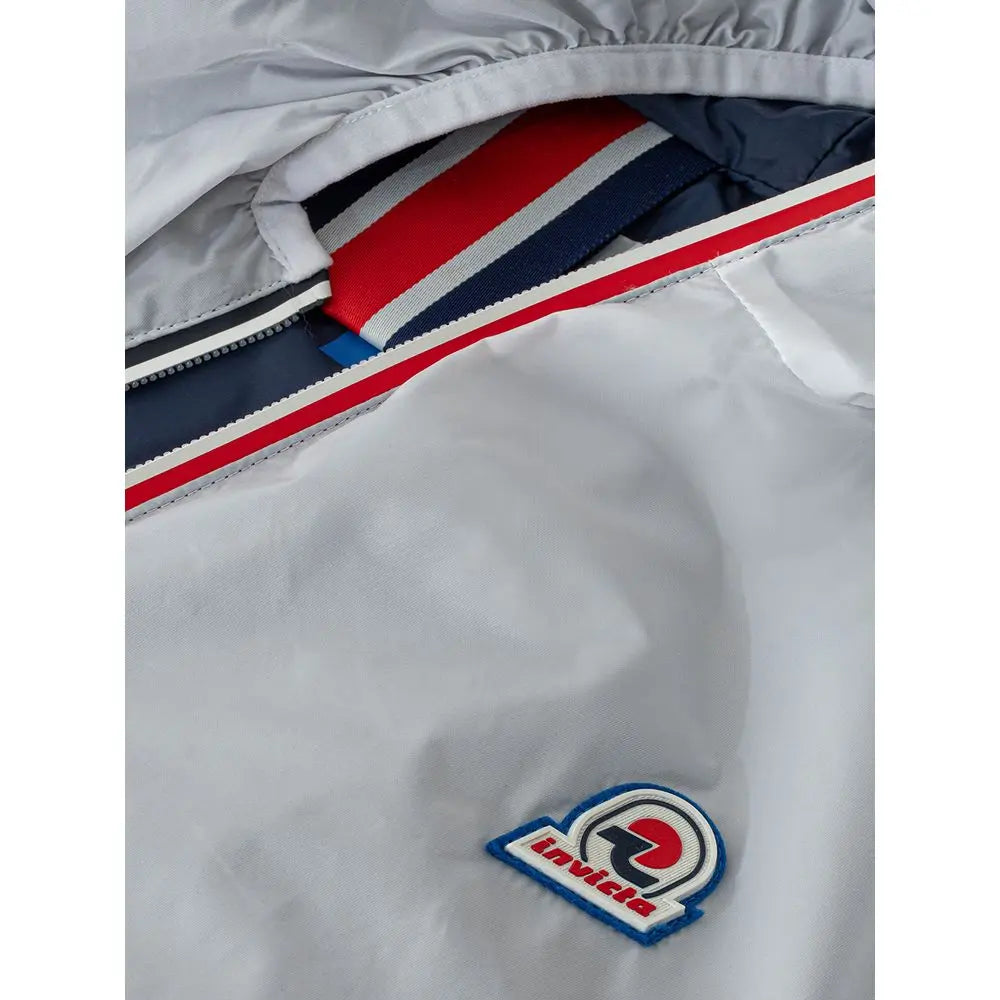 Gray Polyamide Shell Jacket Invicta