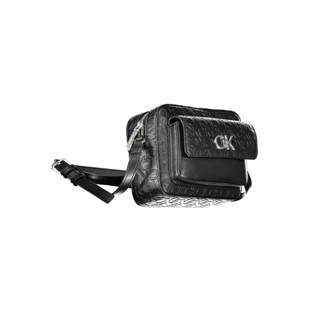 Black Polyester Women's Shoulder Bag Calvin Klein