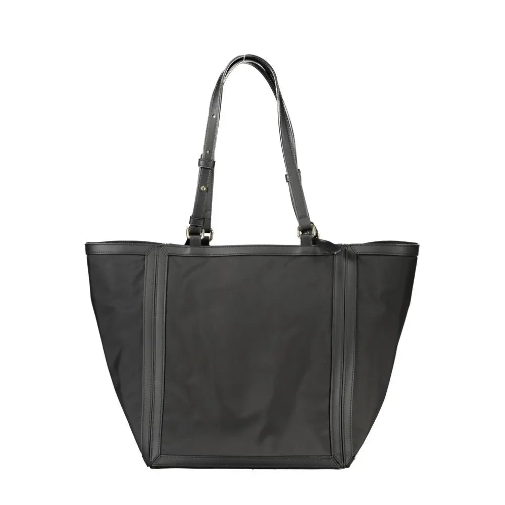 Black Polyester Women Handbag Tommy Hilfiger
