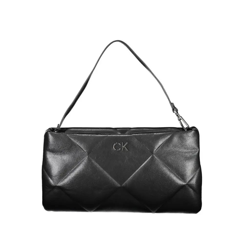 Black Polyester Women's Handbag Calvin Klein