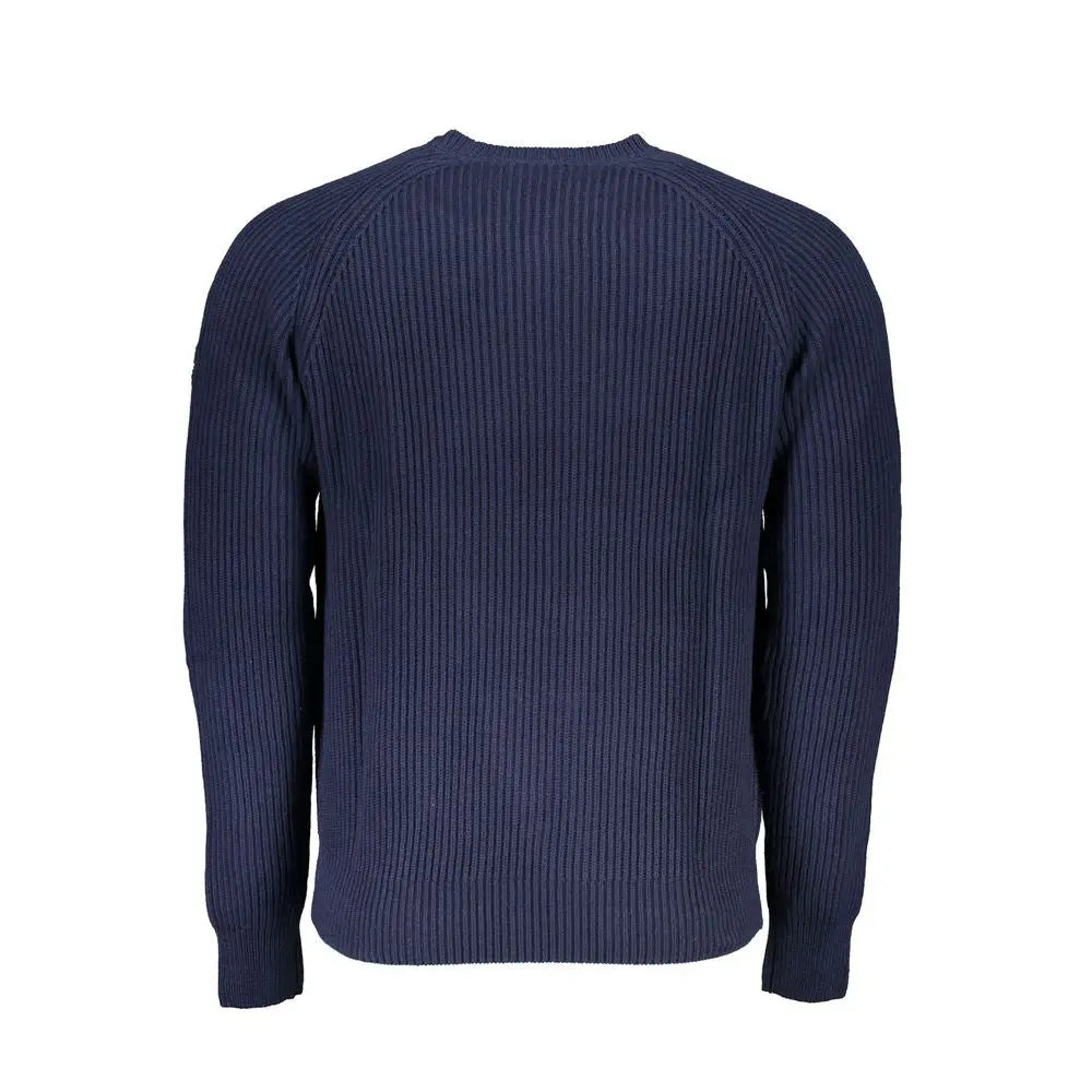 Blue Cotton Men Sweater North Sails