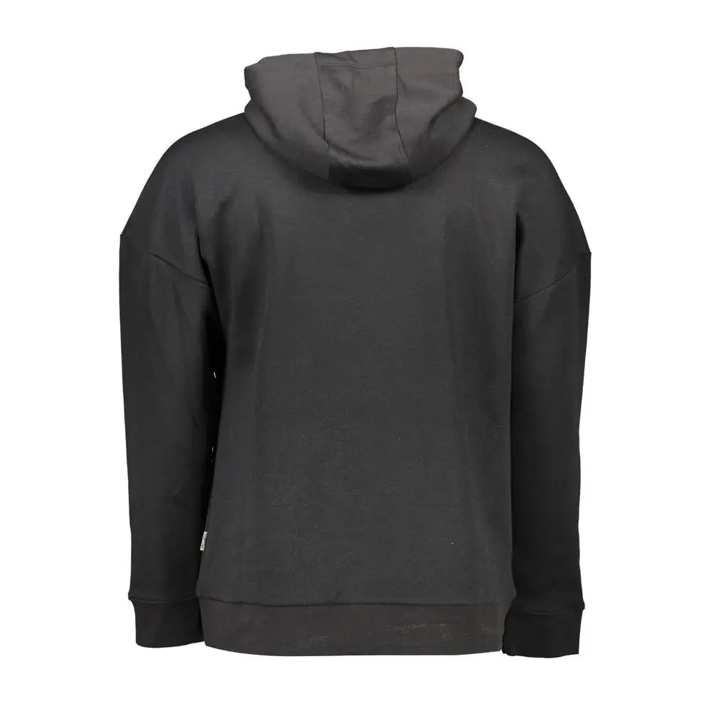 Black Cotton Men Sweater Plein Sport