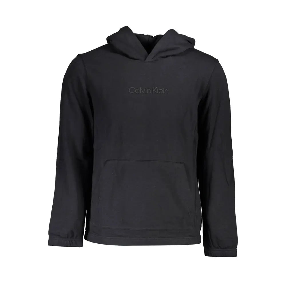 Black Cotton Men Sweater Calvin Klein