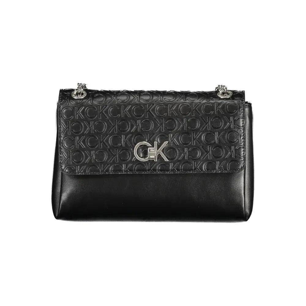 Nero Polyester Women Handbag Calvin Klein