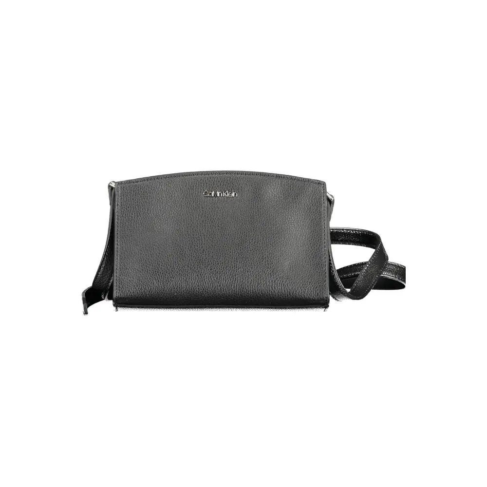 Black Polyester Women Handbag Calvin Klein