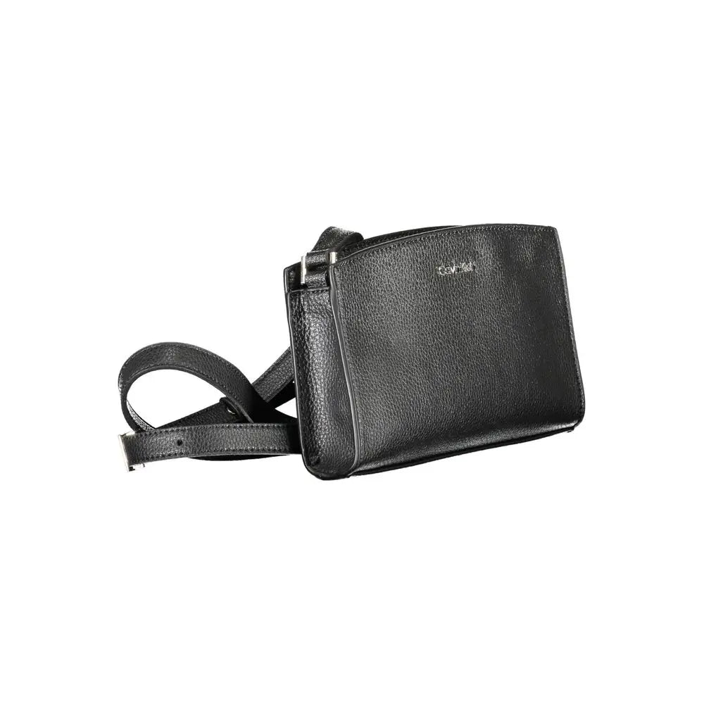 Black Polyester Women Handbag Calvin Klein