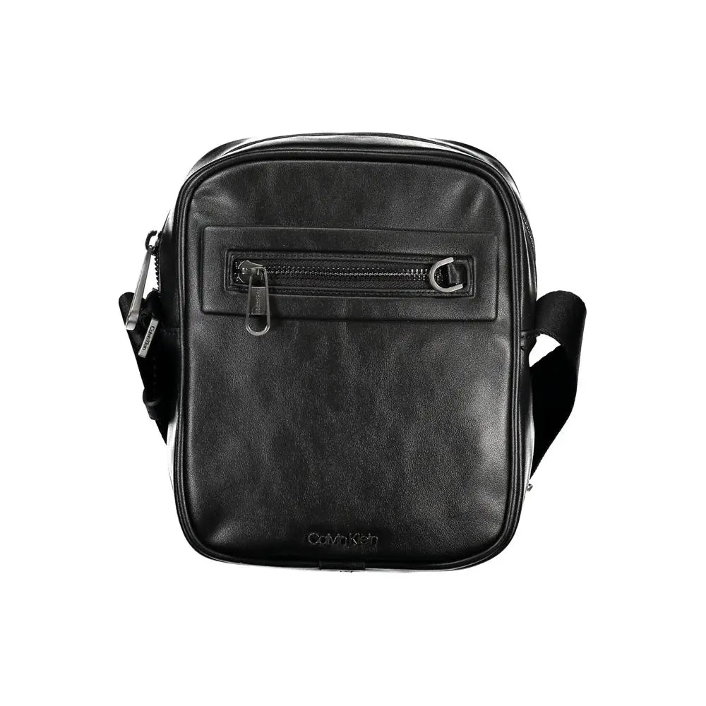 Sleek Urban Black Shoulder Bag Calvin Klein