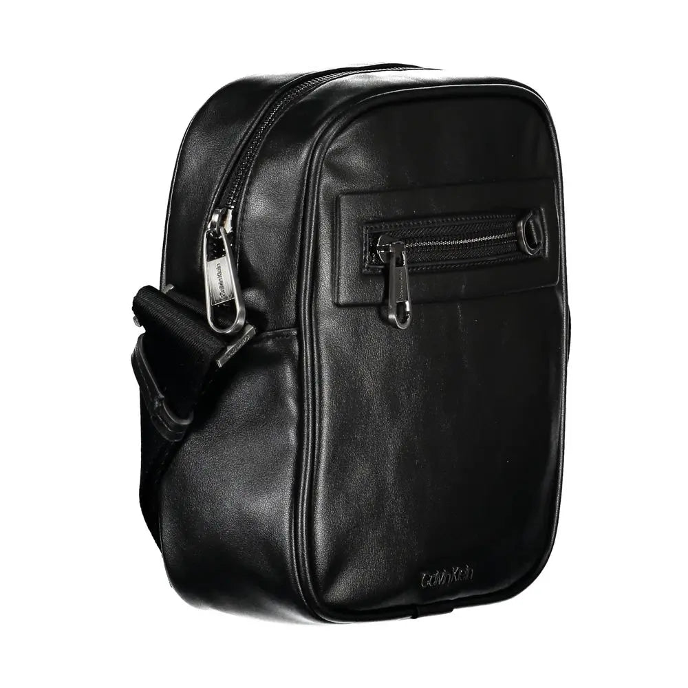 Sleek Urban Black Shoulder Bag Calvin Klein