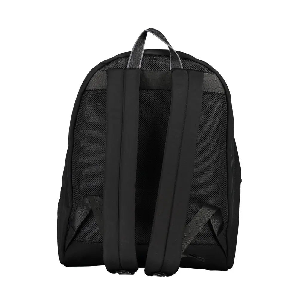 Chic Urban Black Backpack with Laptop Compartment Tommy Hilfiger