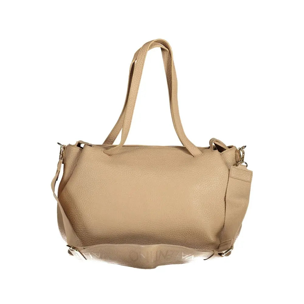Beige Polyethylene Women Handbag Mario Valentino
