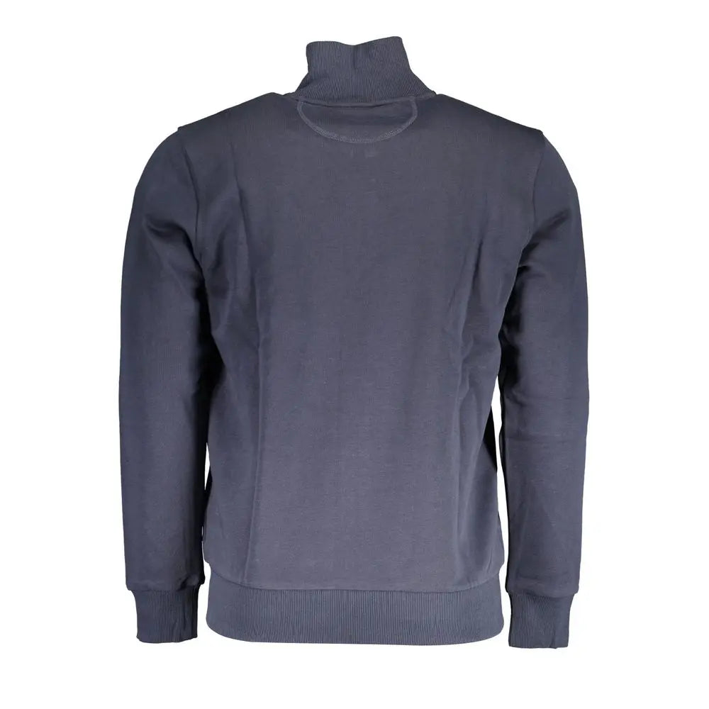 Blue Cotton Men Sweater La Martina