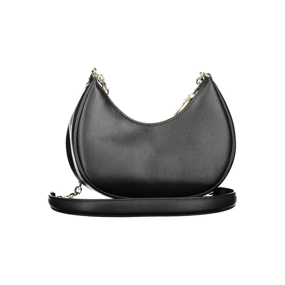 Black Polyester Women Handbag Calvin Klein
