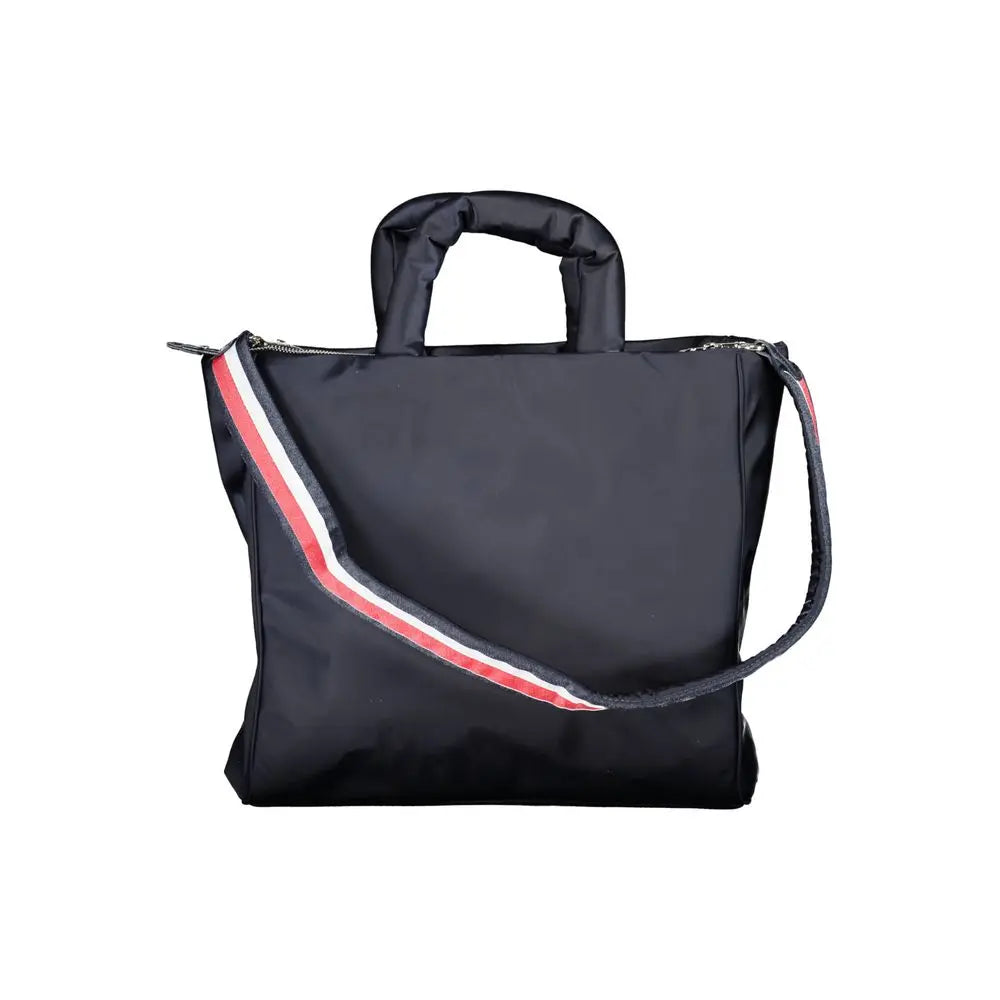 Blue Polyester Women Handbag Tommy Hilfiger
