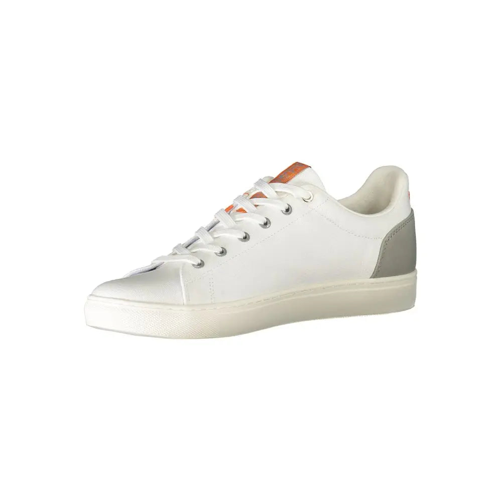 White Polyurethane Men Sneaker Napapijri