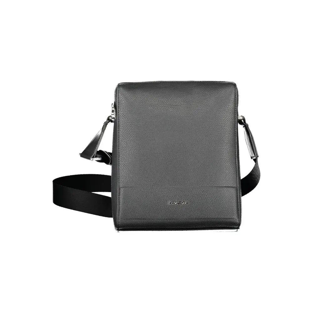 Black Polyester Mens Shoulder Bag Calvin Klein