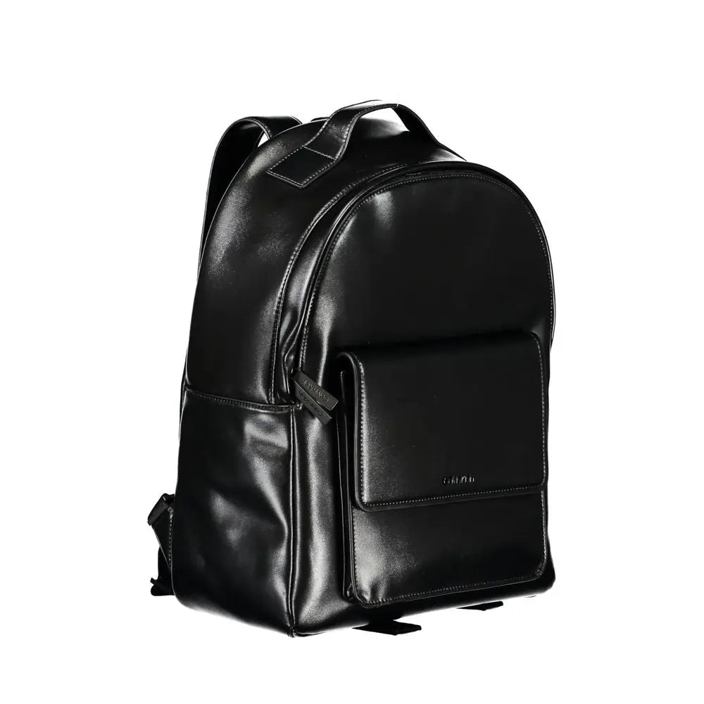 Elegant Black Urban Backpack with Laptop Compartment Calvin Klein