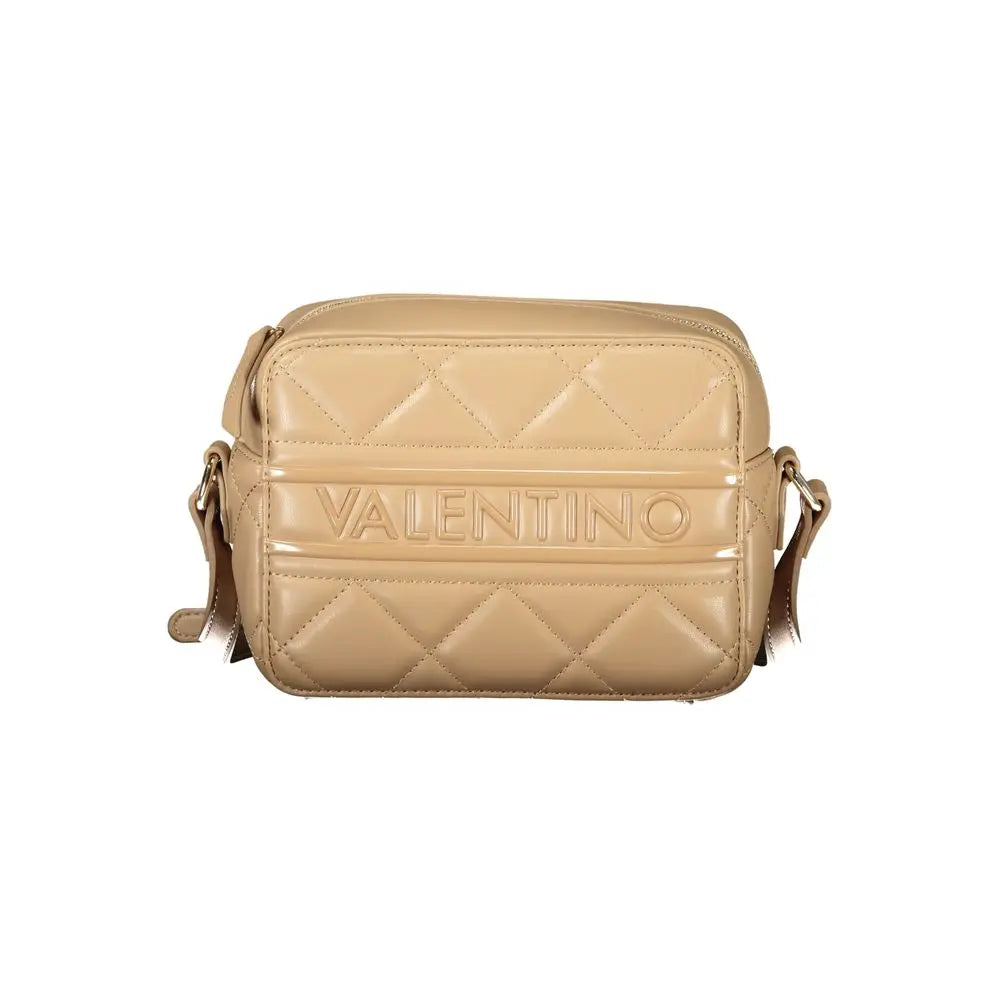 Beige Polyethylene Women Handbag Mario Valentino