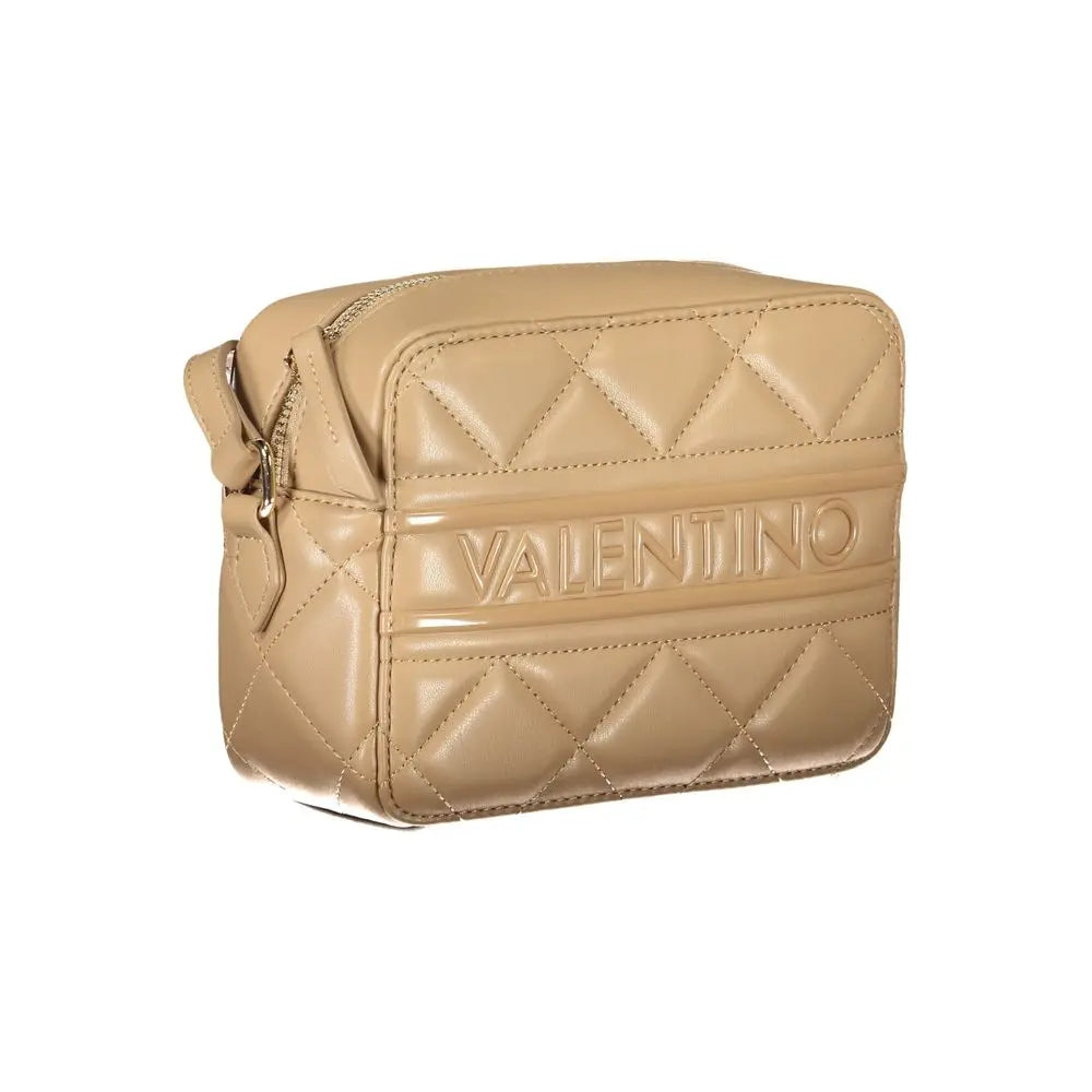 Beige Polyethylene Women Handbag Mario Valentino