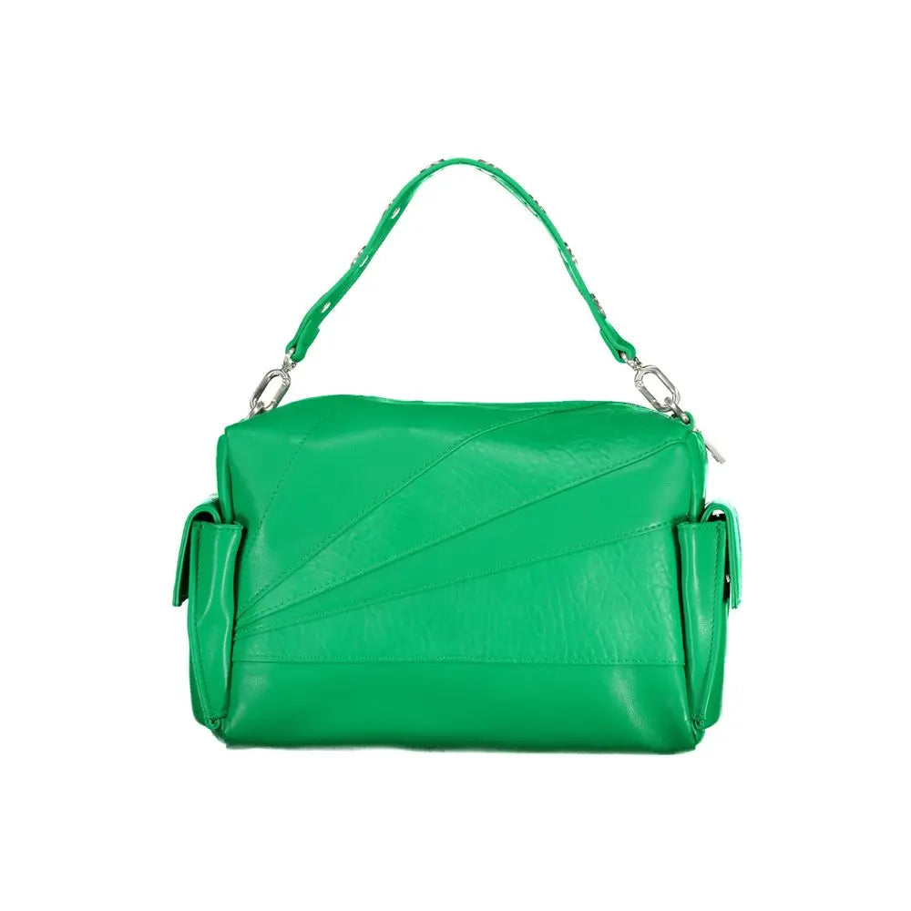 Verde Polyurethane Women's Handbag Desigual