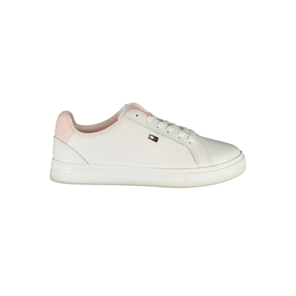 Bianco Pelle Women Sneaker Tommy Hilfiger