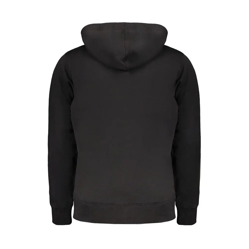 Black Cotton Men Sweater Calvin Klein