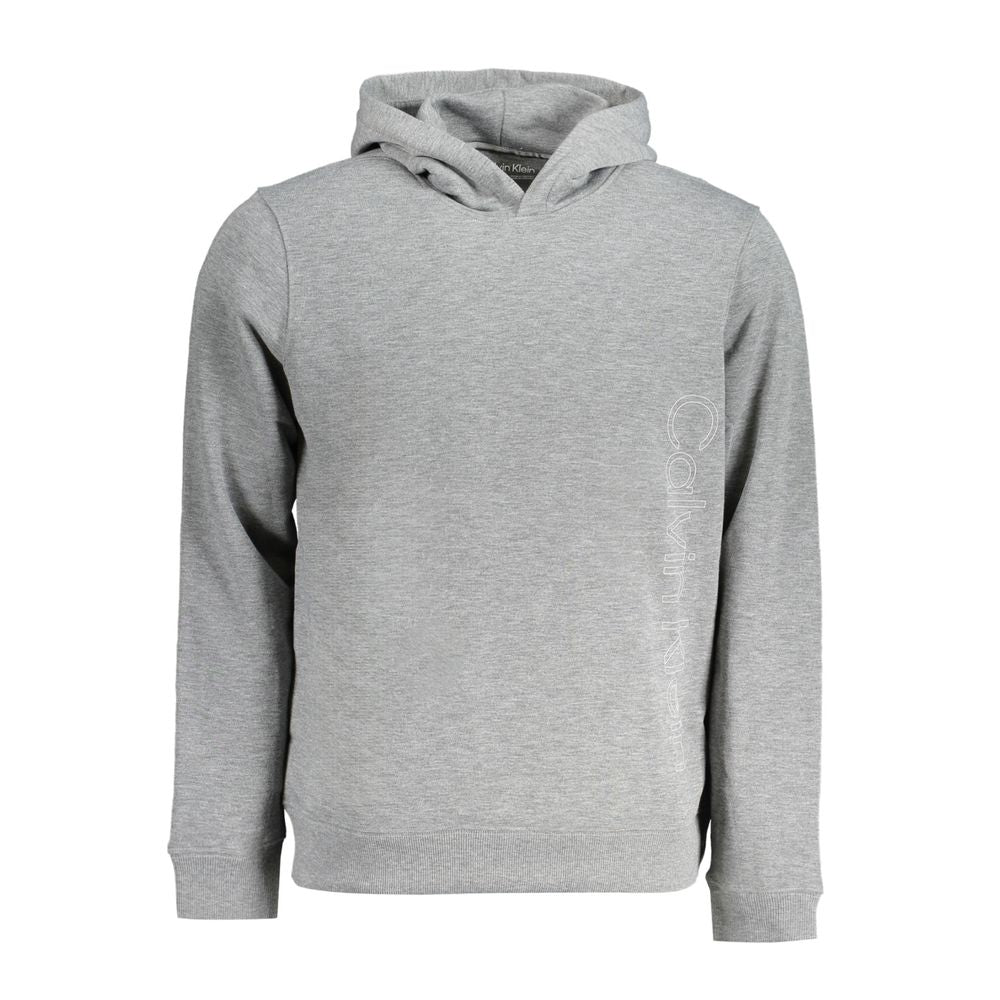 Gray Polyester Men Sweater Calvin Klein