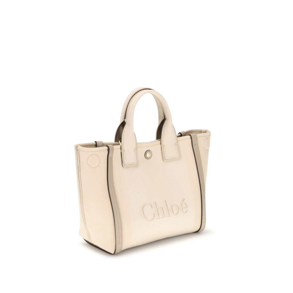Beige Cotton Handbag Chloé
