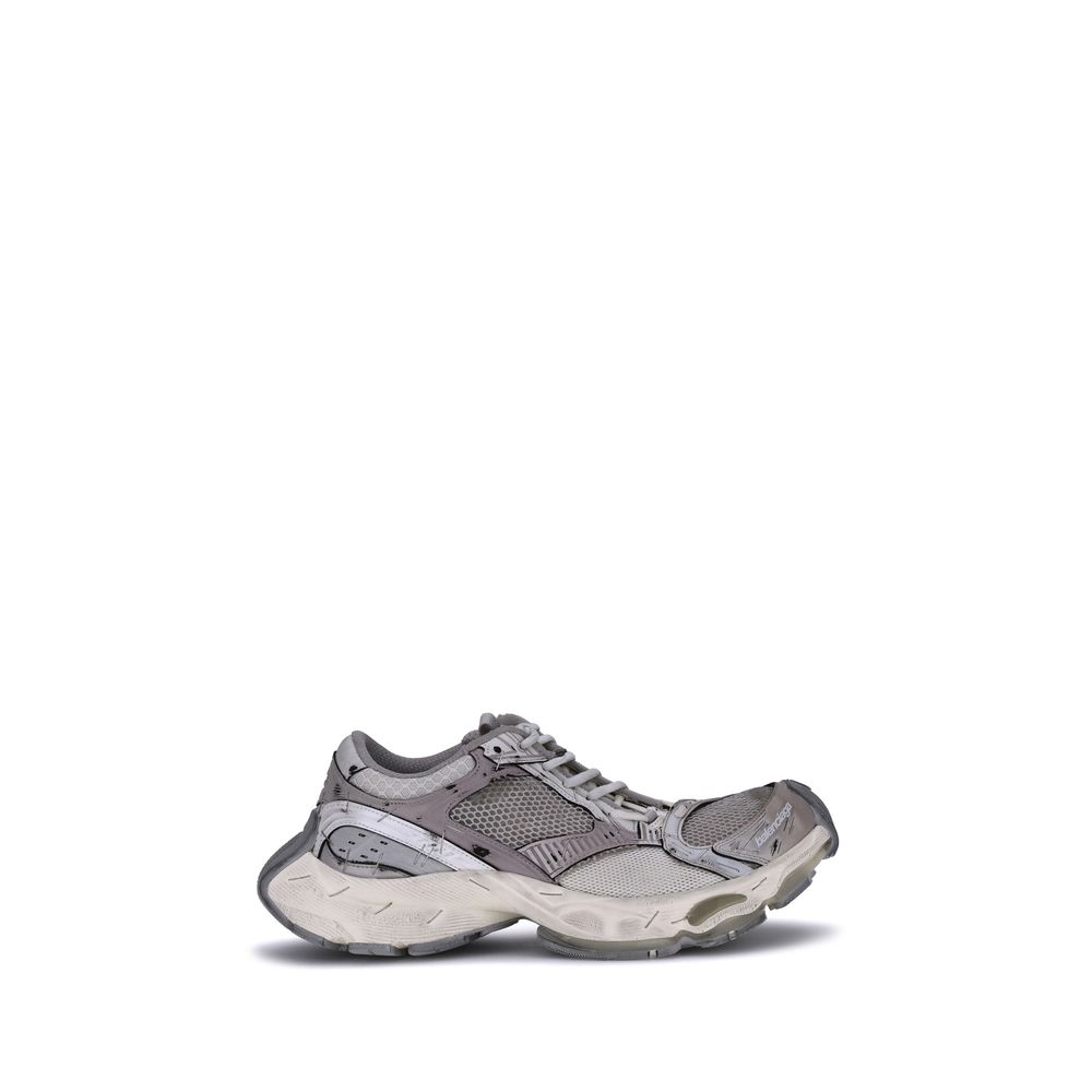 Gray Polyethylene Athletic Sneakers Balenciaga