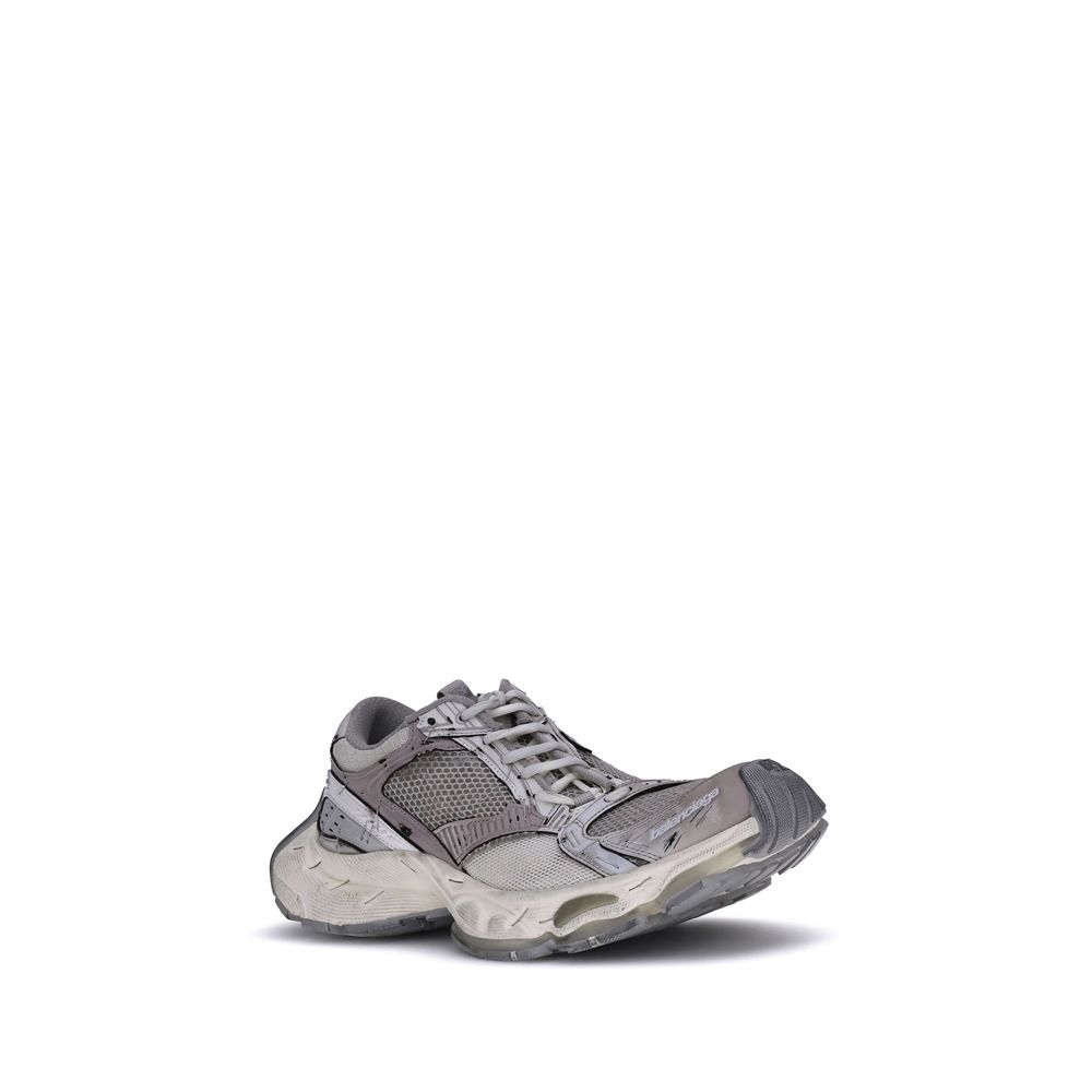 Gray Polyethylene Athletic Sneakers Balenciaga