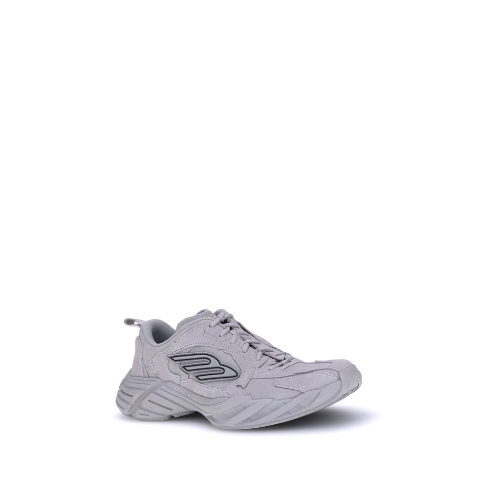 Gray Polyester Athletic Sneakers Balenciaga