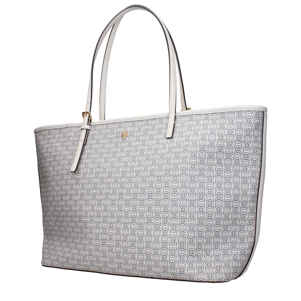 Beige Leather Shoulder Bag Tory Burch