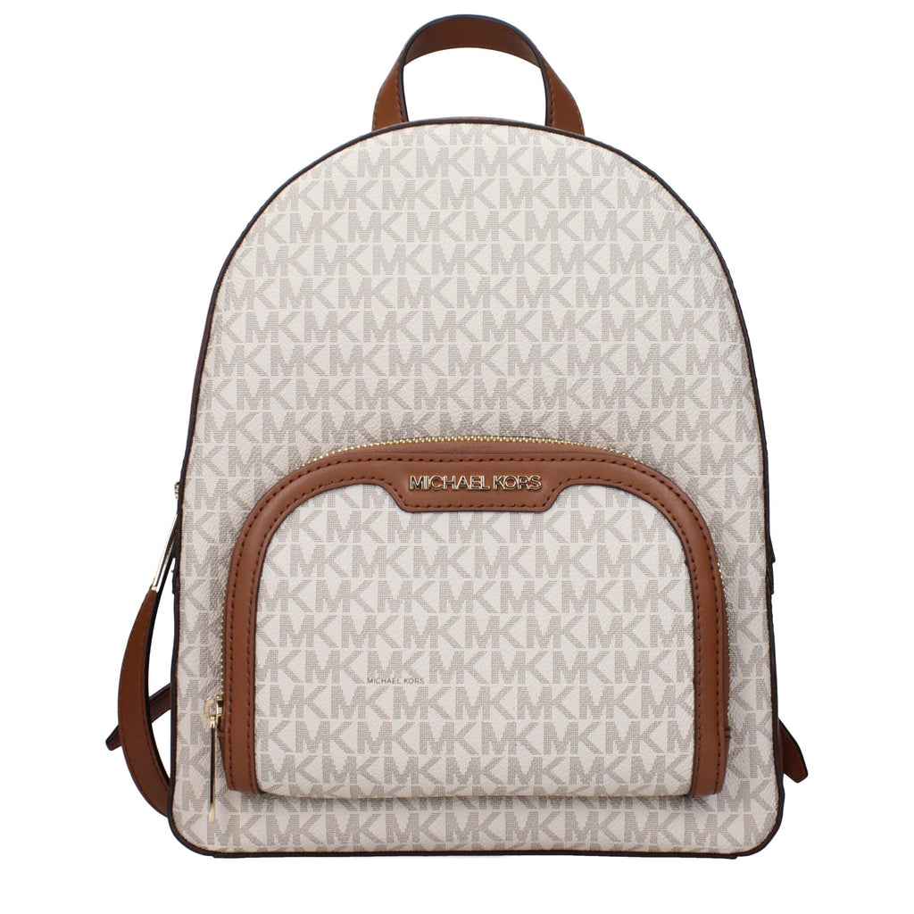 Beige Fabric Backpack Michael Kors