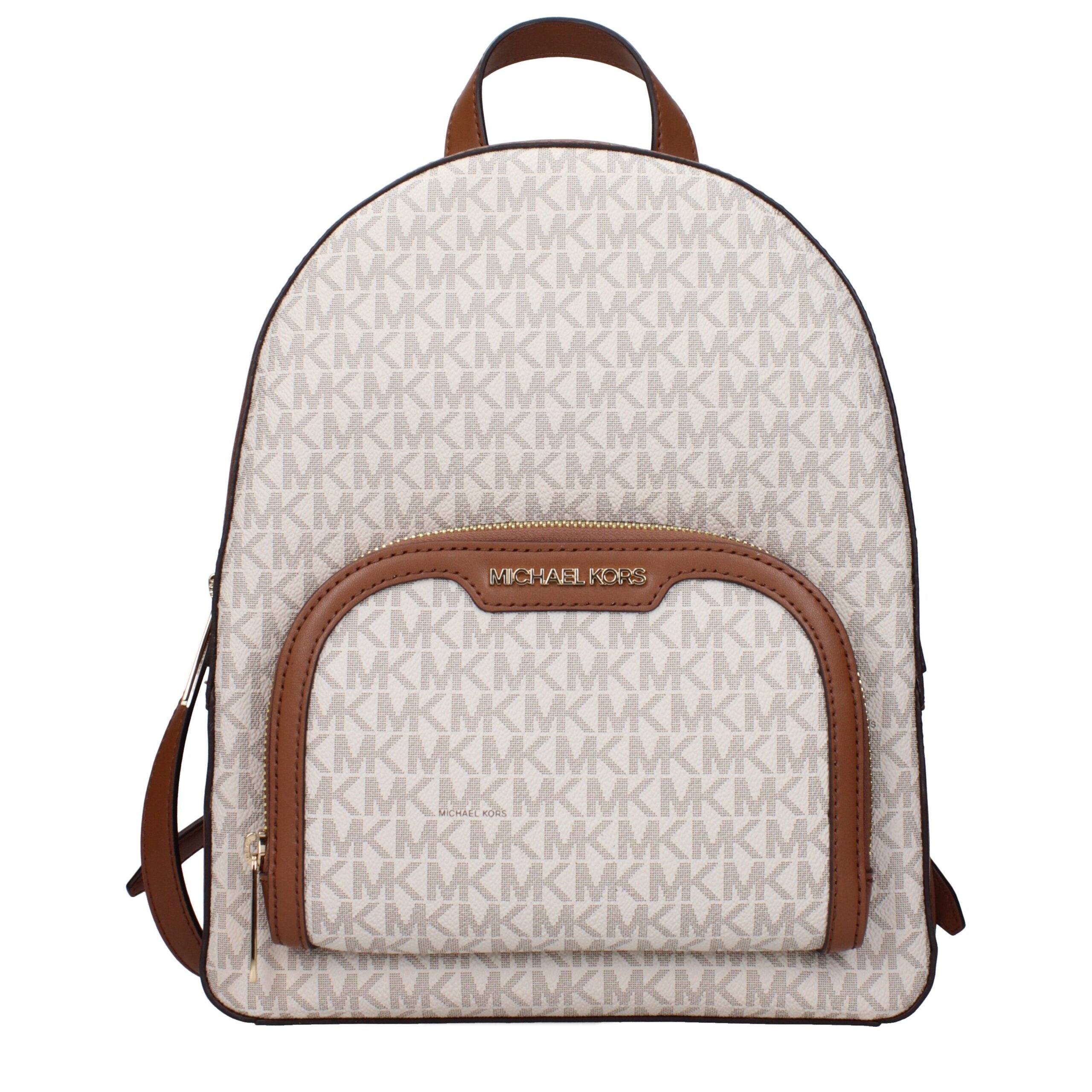Beige Fabric Backpack Michael Kors
