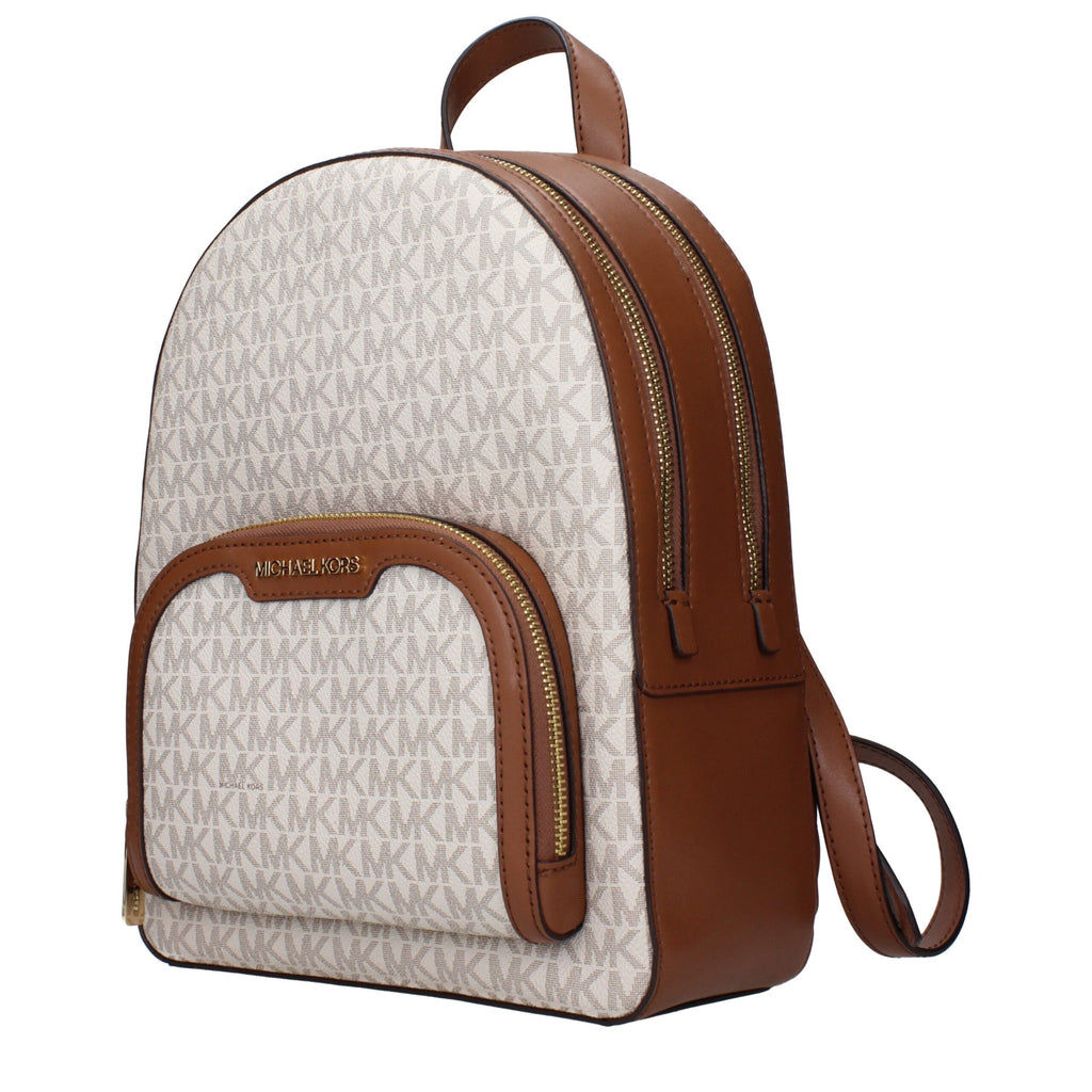 Beige Fabric Backpack Michael Kors