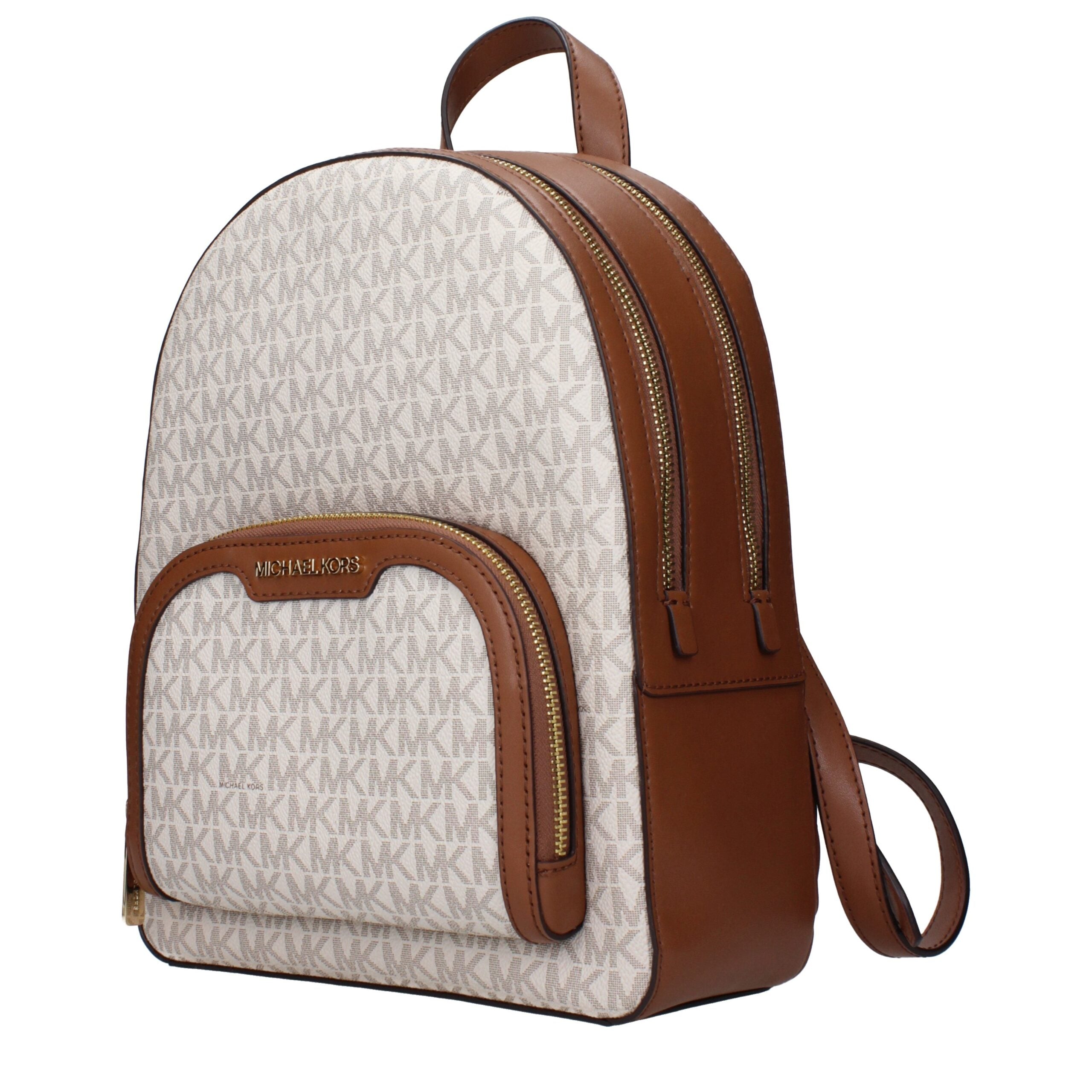 Beige Fabric Backpack Michael Kors