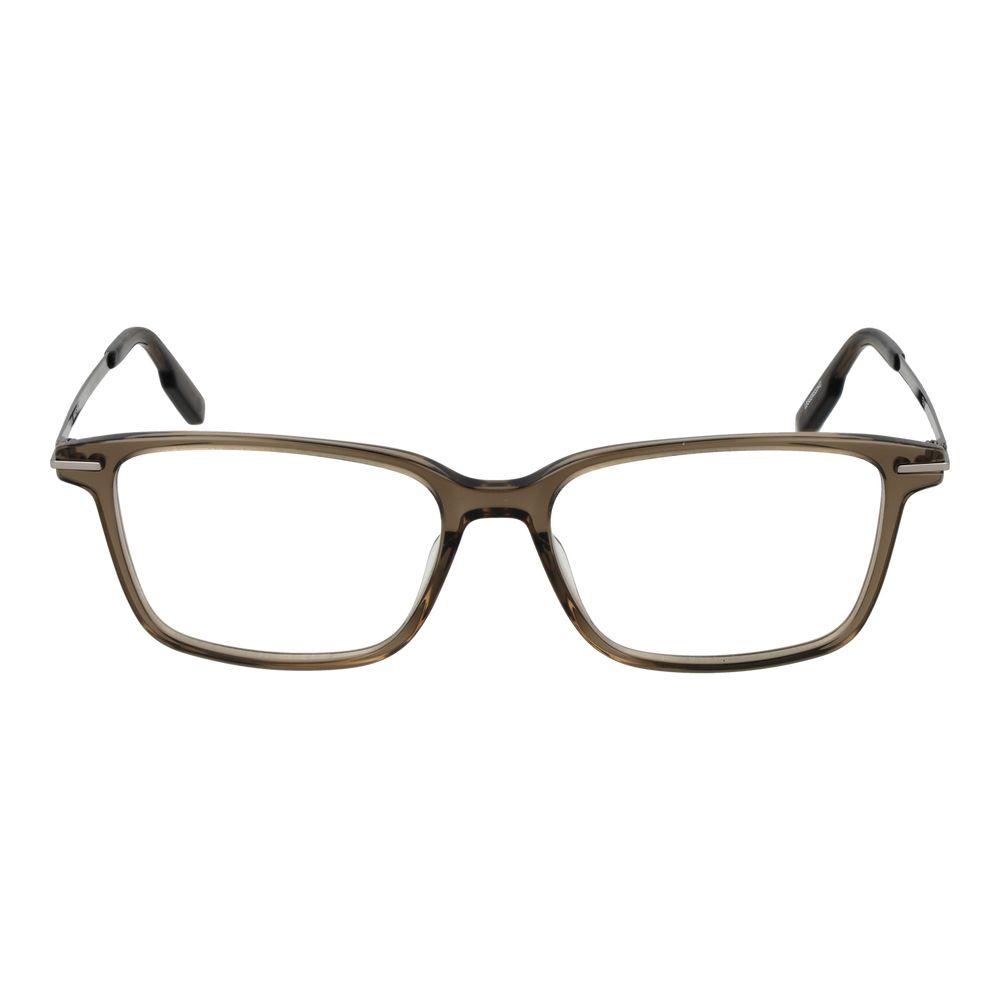 Beige Acetate Glasses (Frames) Ermenegildo Zegna