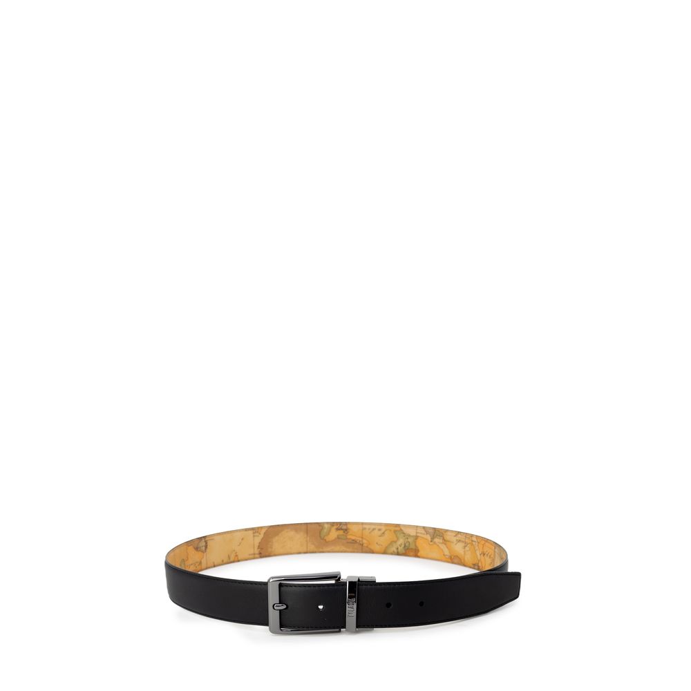 Black Leather Regular Belt - BrandLuxe Outlet