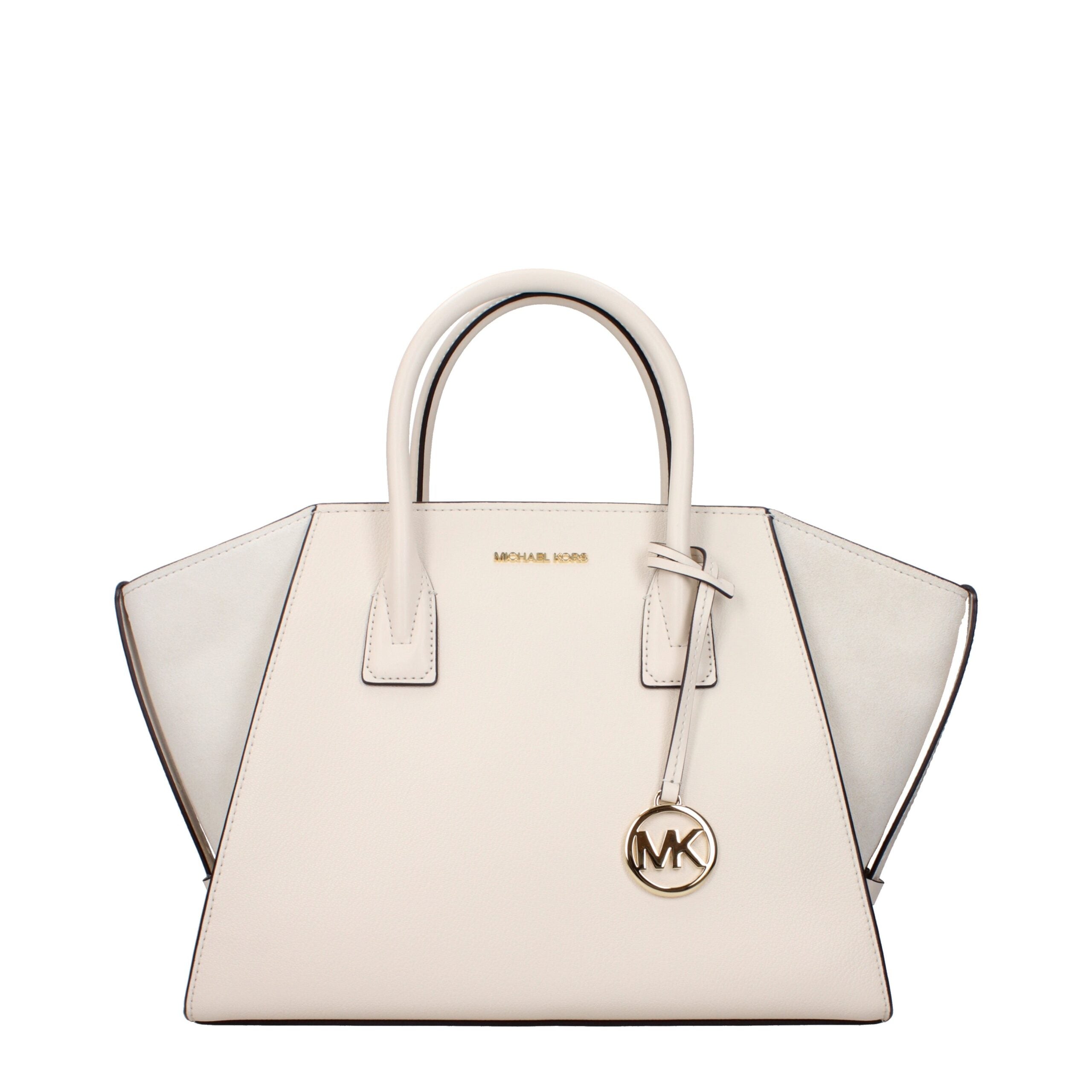 Beige Leather Handbag Michael Kors