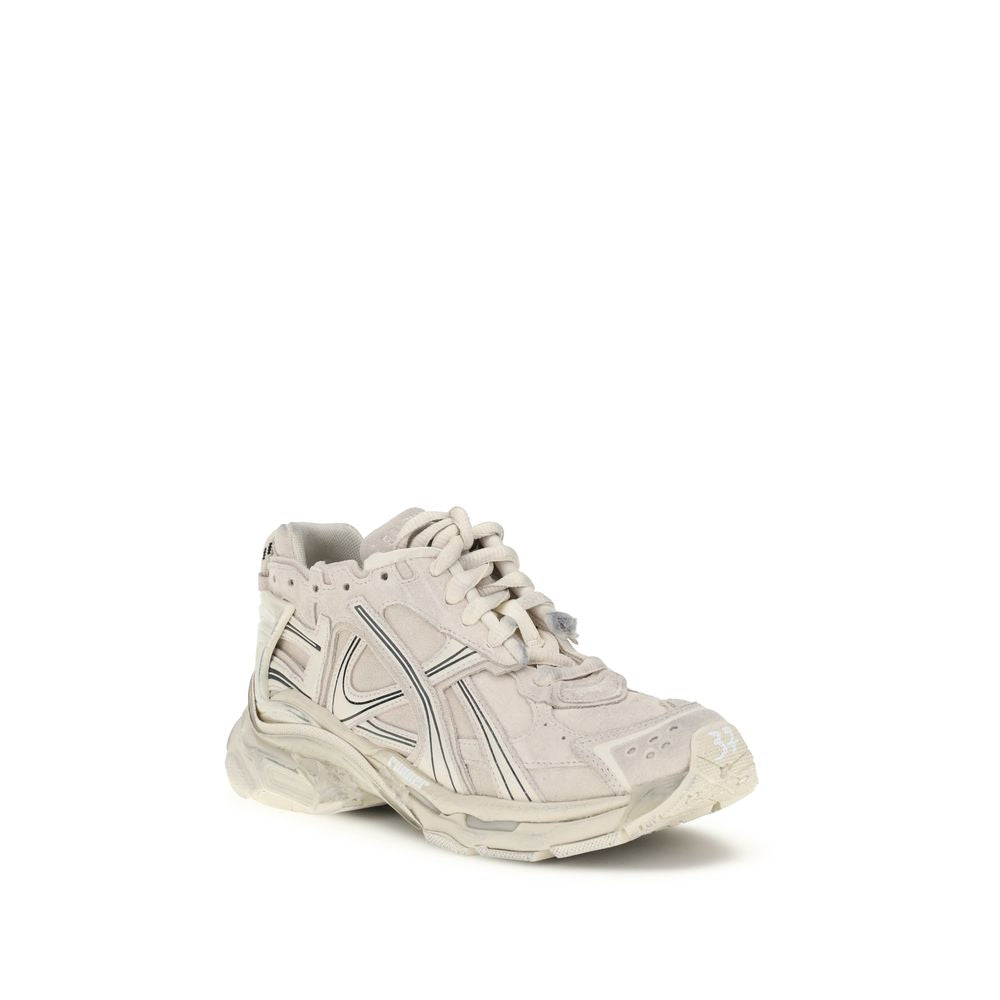 Beige Rubber Athletic Sneakers Balenciaga