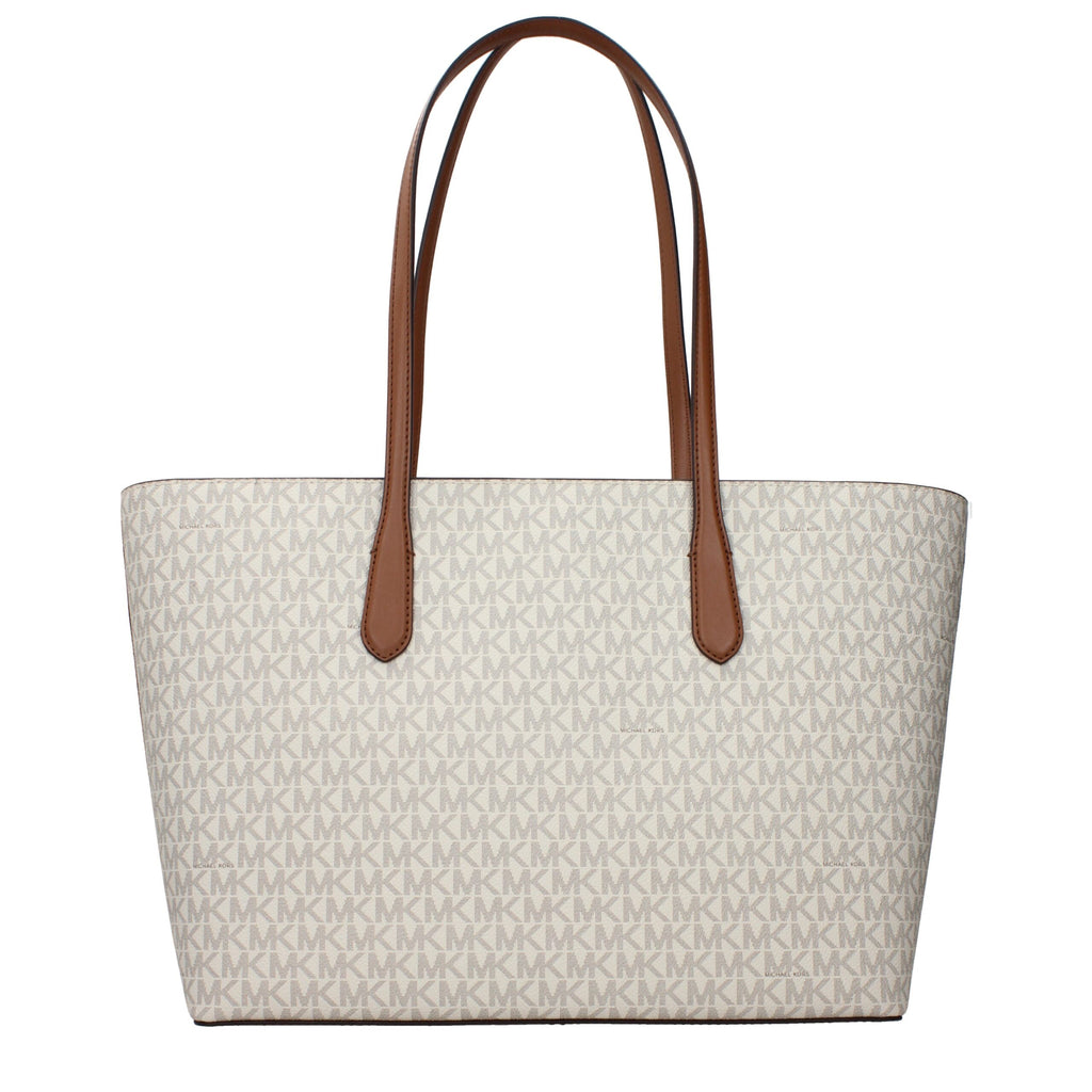 Beige Fabric Shoulder Bag - BrandLuxe Outlet