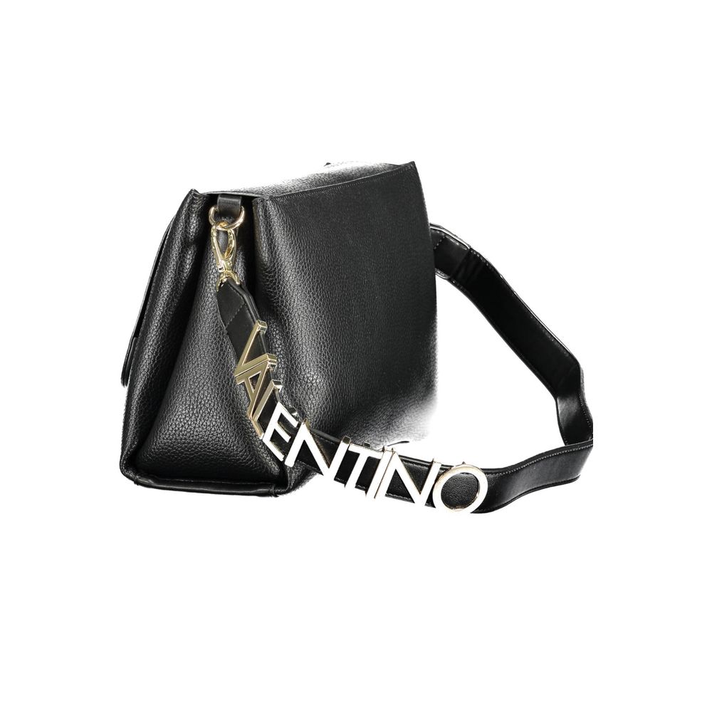 Nero Polyurethane Women Handbag Mario Valentino