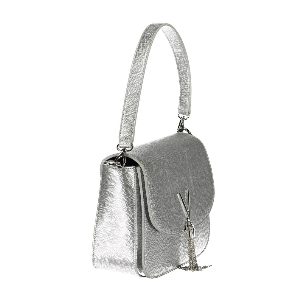 Argento Polyurethane Women Handbag Mario Valentino