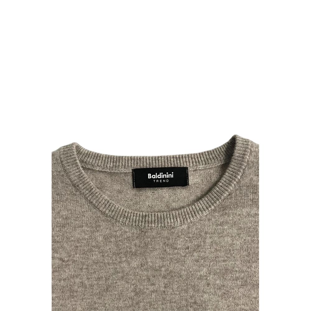 Beige Cashmere Men Sweater - BrandLuxe Outlet