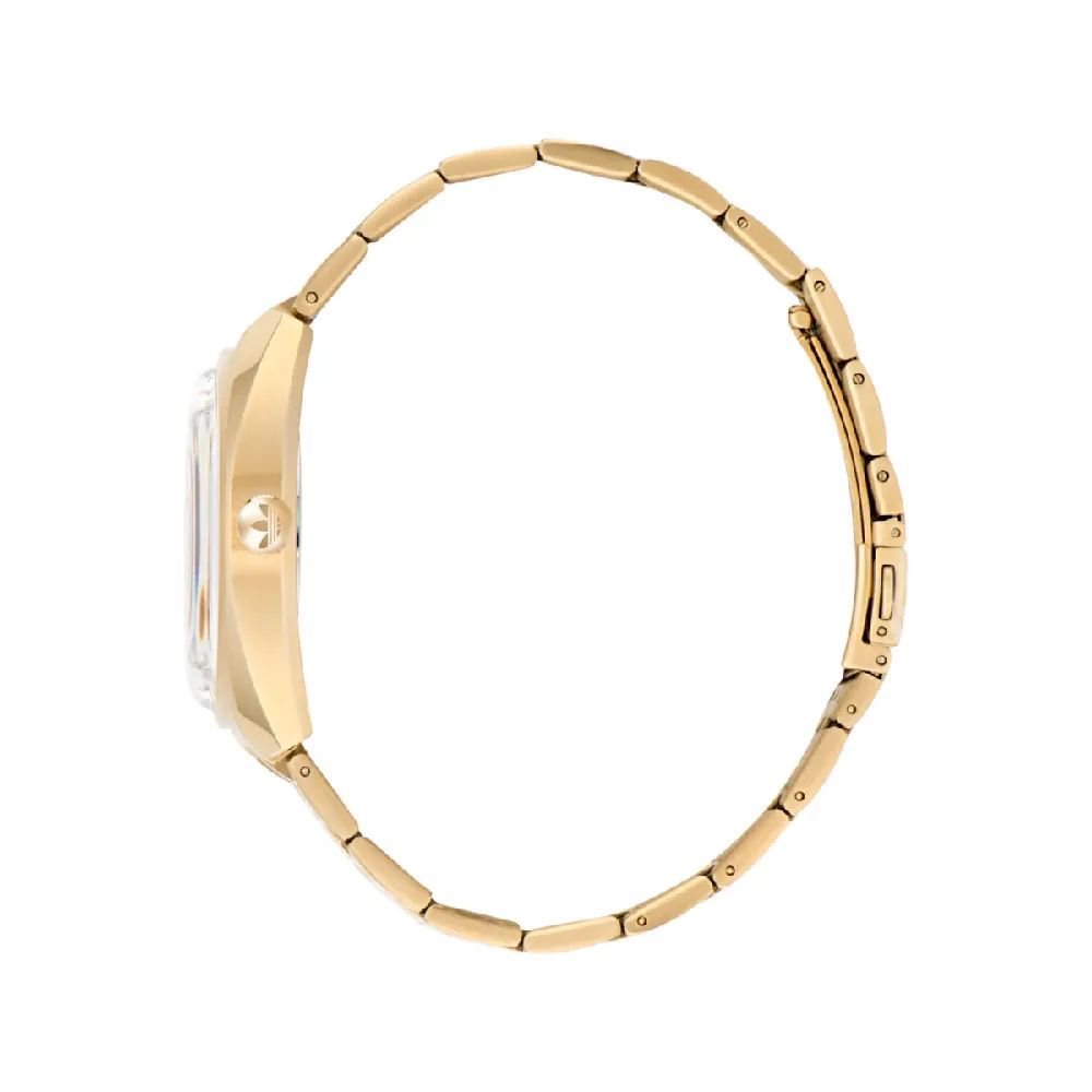 Gold Stainless Steel Bracelet Watch - BrandLuxe Outlet